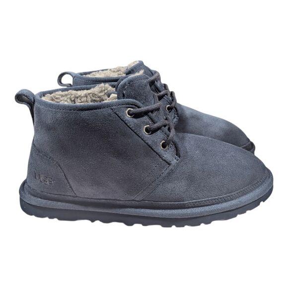 UGG Neumel Chukka Boot In Navy Blue Size 8 - Picture 2 of 9